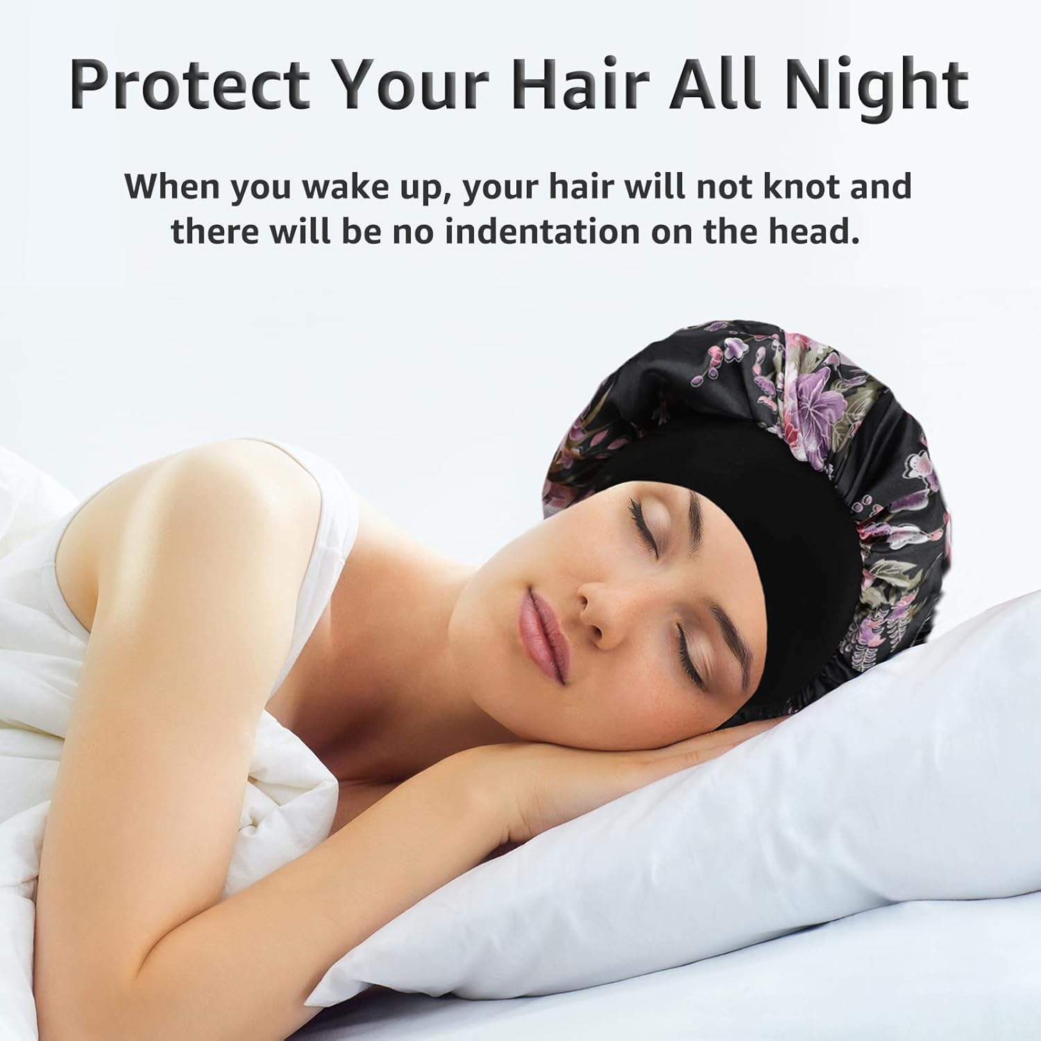 Silky Sleep Bonnet for Women