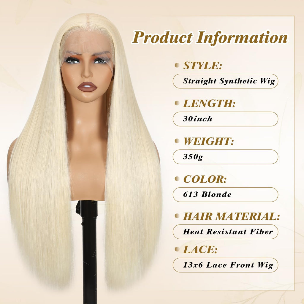 Glamorous Long Blonde Wig