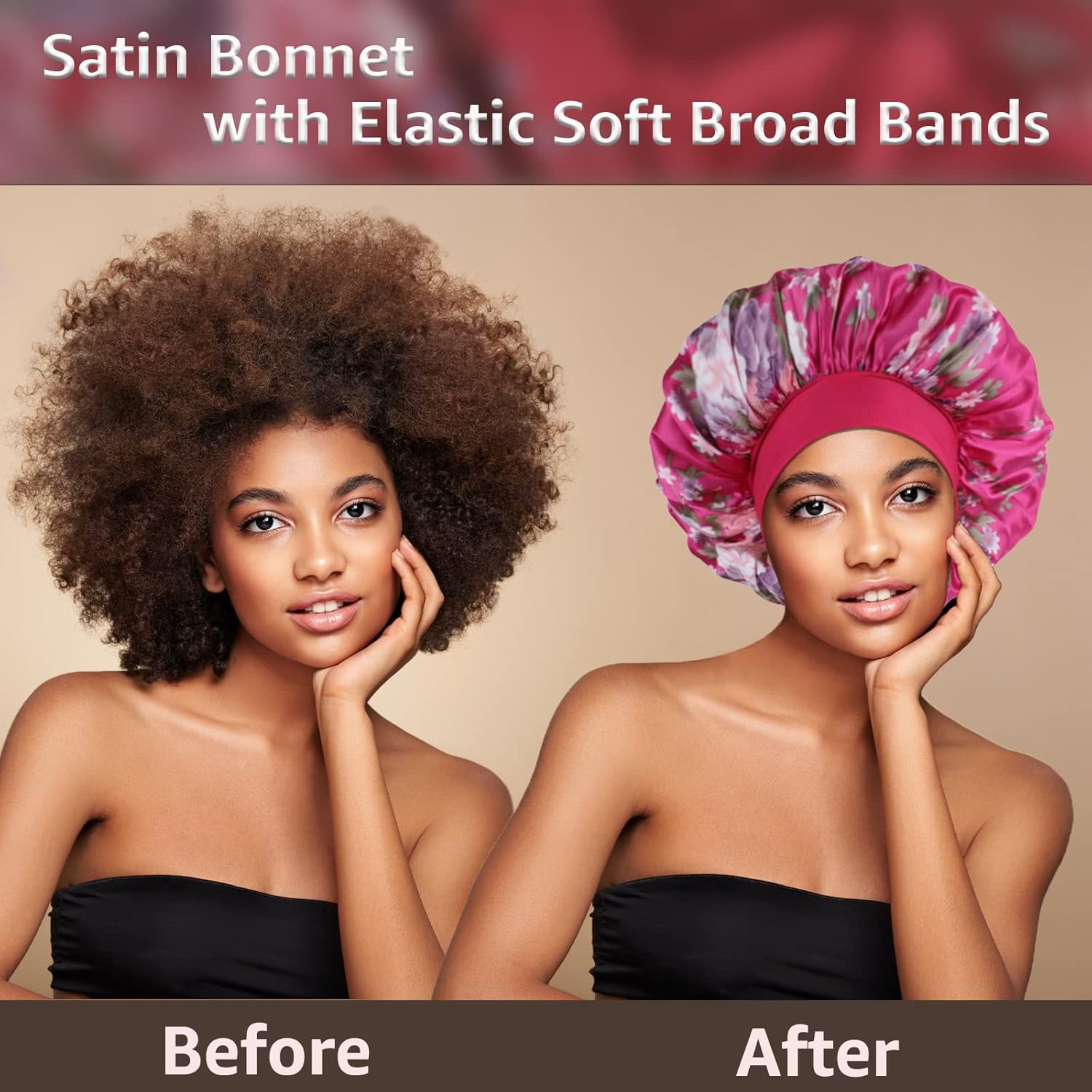 Silky Sleep Bonnet for Women