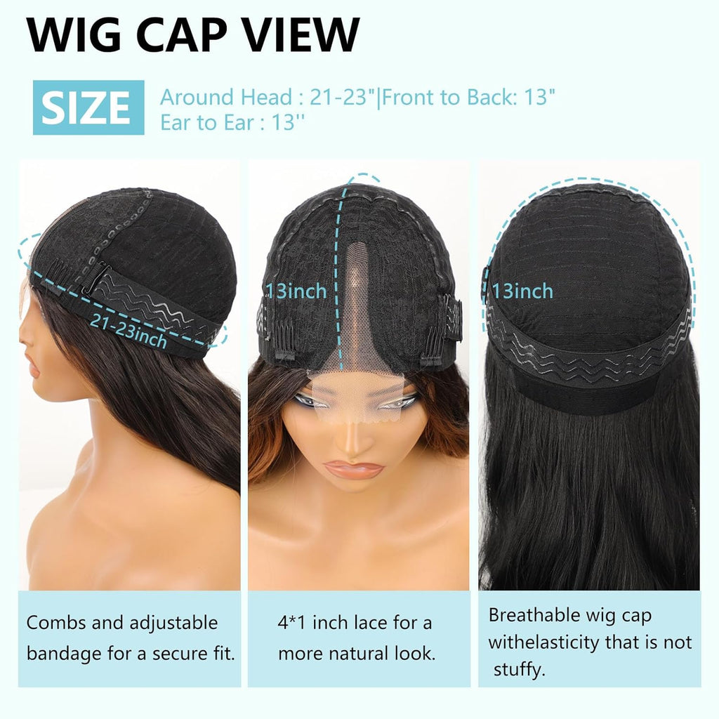Glamorous Black Wave Wig