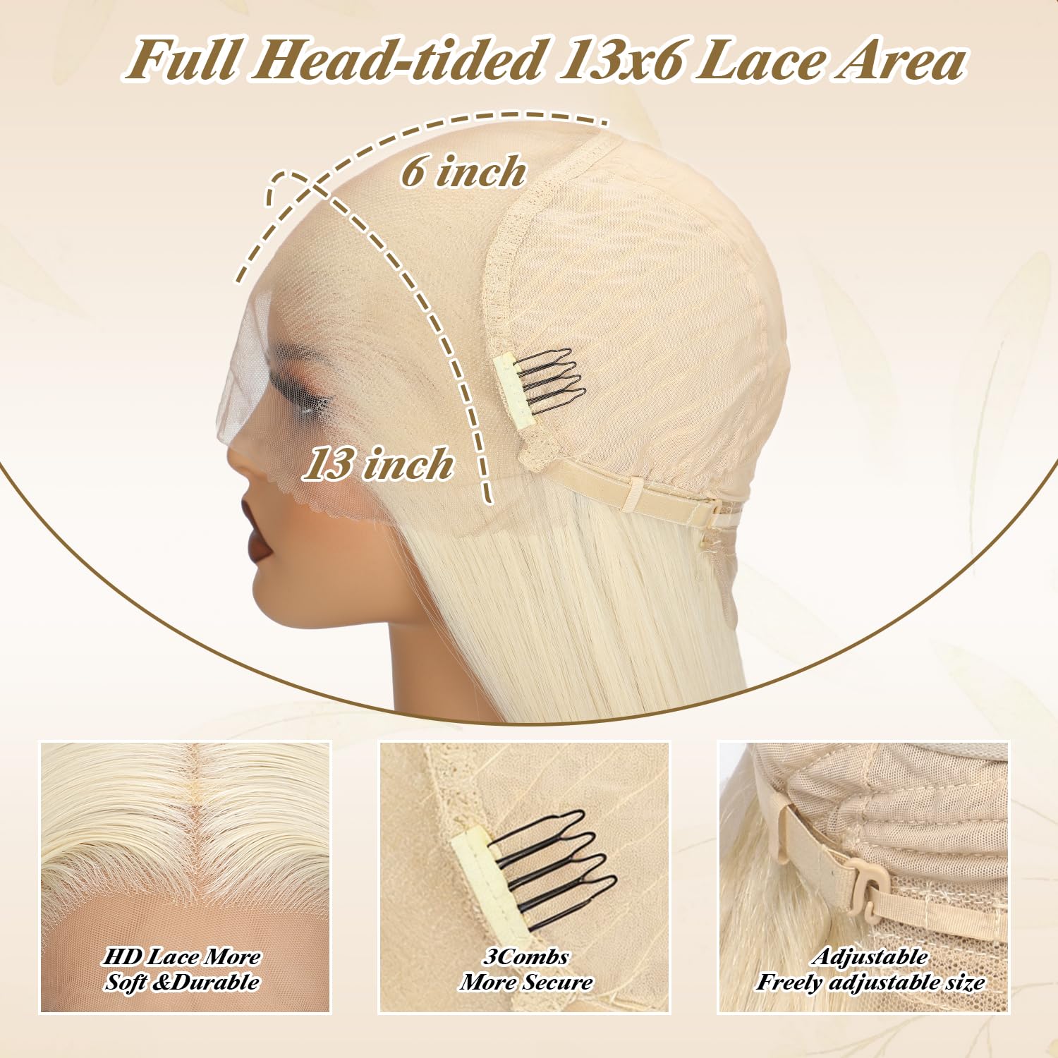 Glamorous Long Blonde Wig