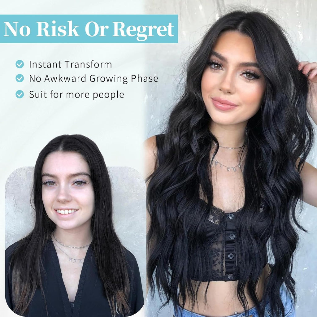 Glamorous Black Wave Wig