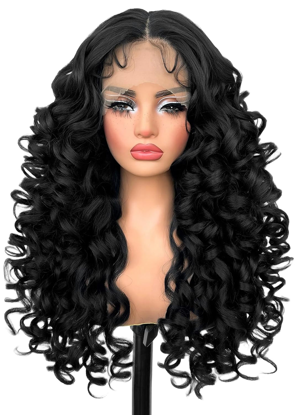 Glamorous Glueless Curly Wig