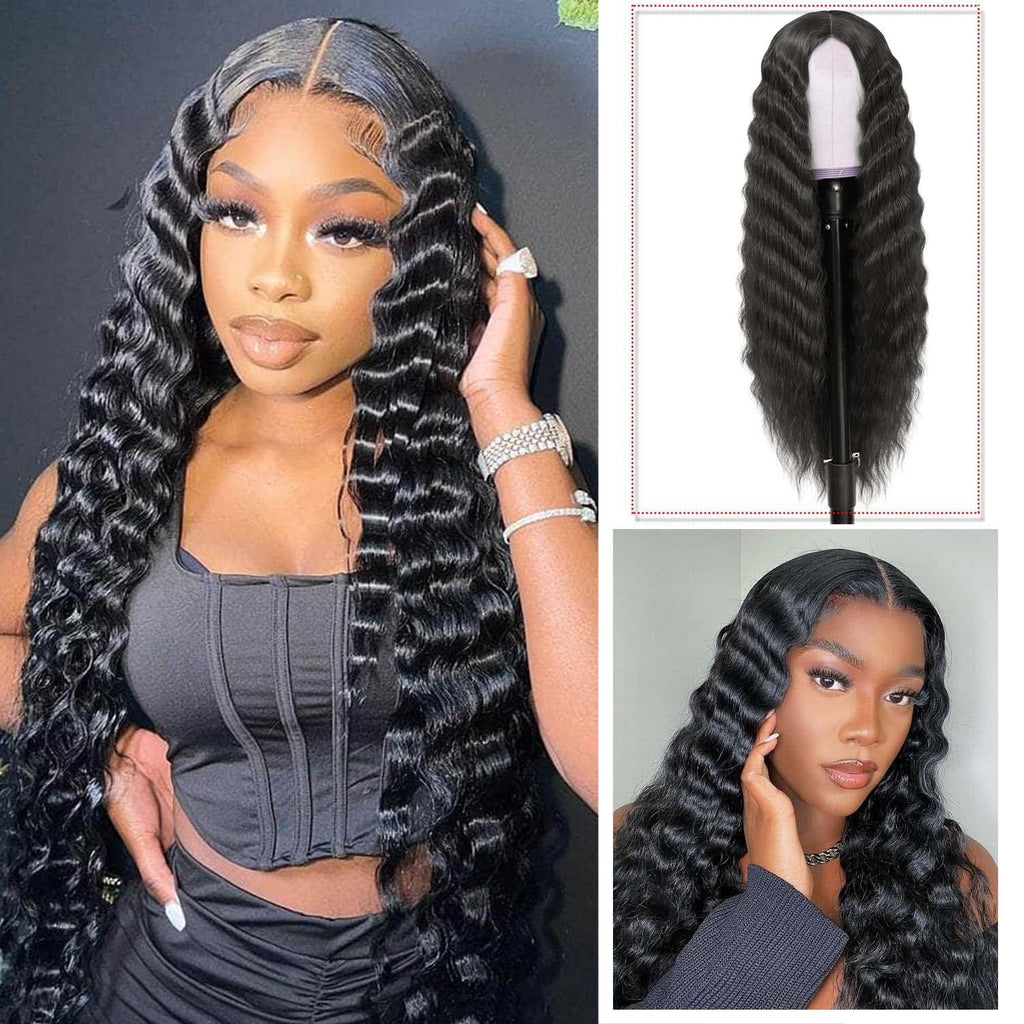 Glam 30-Inch Curly Lace Wig